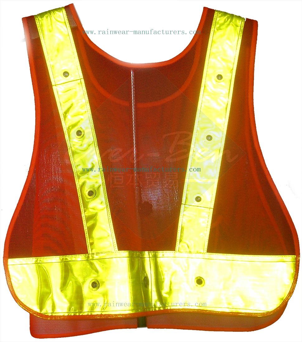 008 mesh reflective vests for walking manufacturer